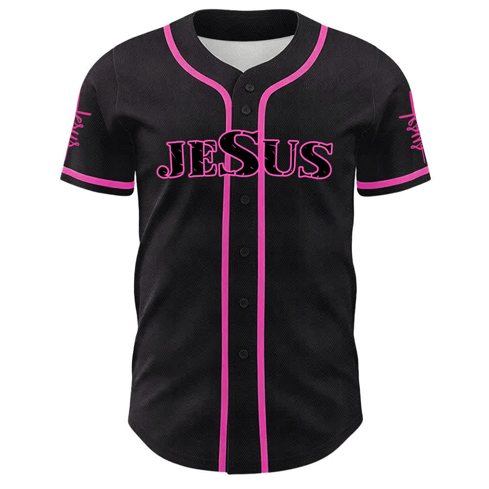 Christianartworkshop Maillot de baseball unisexe de foi Jésus est mon tout - image 16