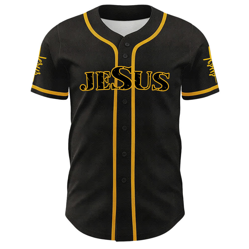 Christianartworkshop Maillot de baseball unisexe de foi Jésus est mon tout - image 10