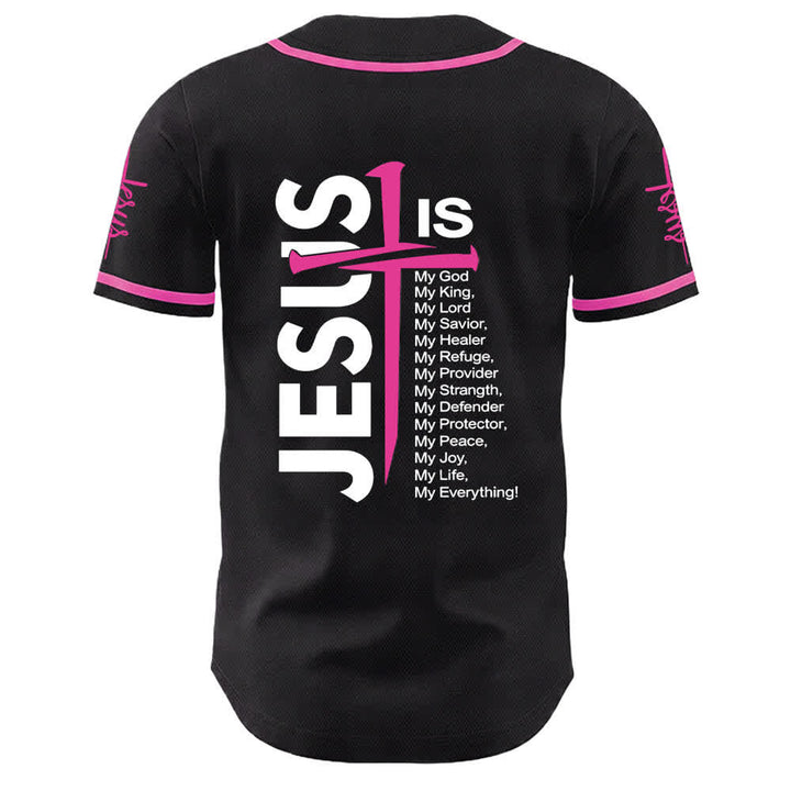 Christianartworkshop Maillot de baseball unisexe de foi Jésus est mon tout - image 17