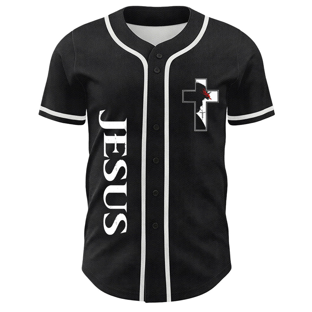 Maillot de baseball avec motif croix crucifix de la Vierge Marie chrétienne - image 5