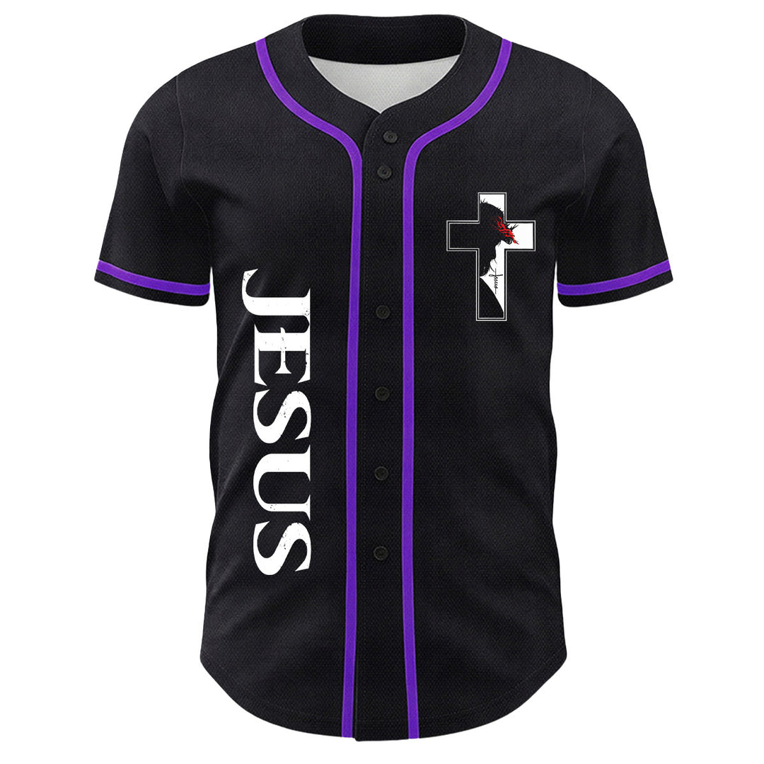 Maillot de baseball avec motif croix crucifix de la Vierge Marie chrétienne - image 26