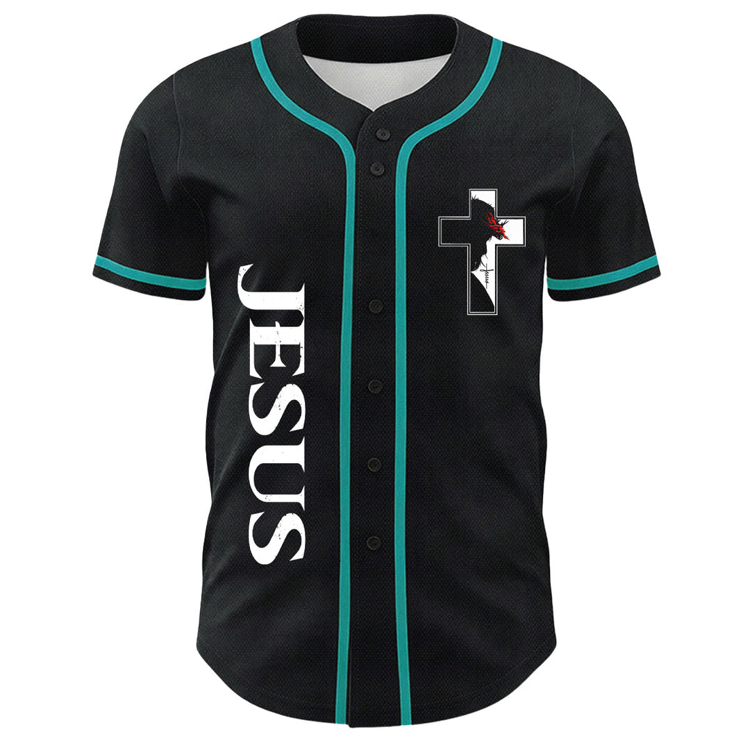 Maillot de baseball avec motif croix crucifix de la Vierge Marie chrétienne - image 14