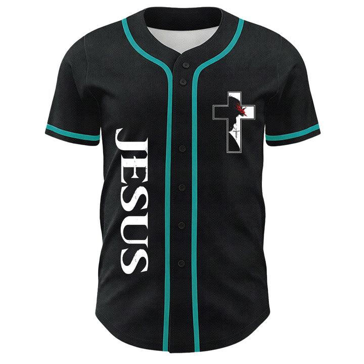 Maillot de baseball avec motif croix crucifix de la Vierge Marie chrétienne - image 14