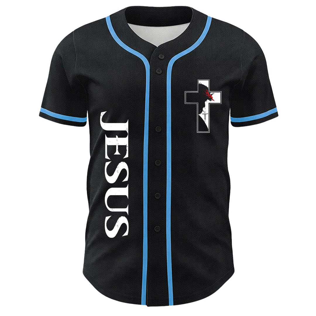 Maillot de baseball avec motif croix crucifix de la Vierge Marie chrétienne - image 17