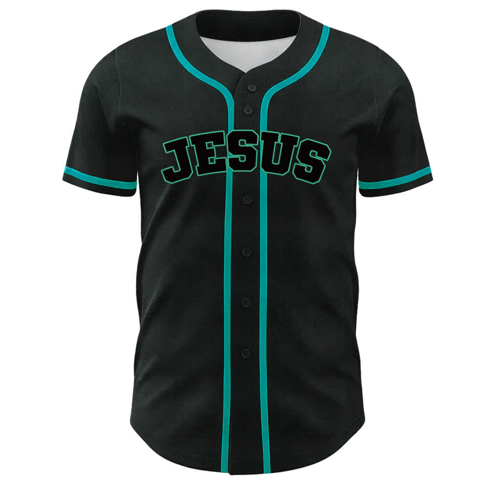 Maillot de baseball unisexe Christianartworkshop Team Jesus Numéro 7 Était Est Est À Venir - image 26