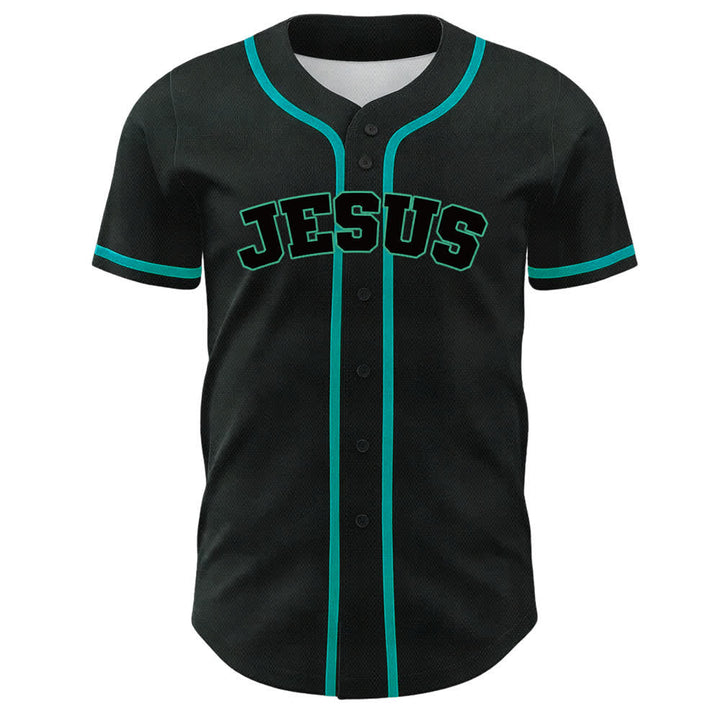Maillot de baseball unisexe Christianartworkshop Team Jesus Numéro 7 Était Est Est À Venir - image 26