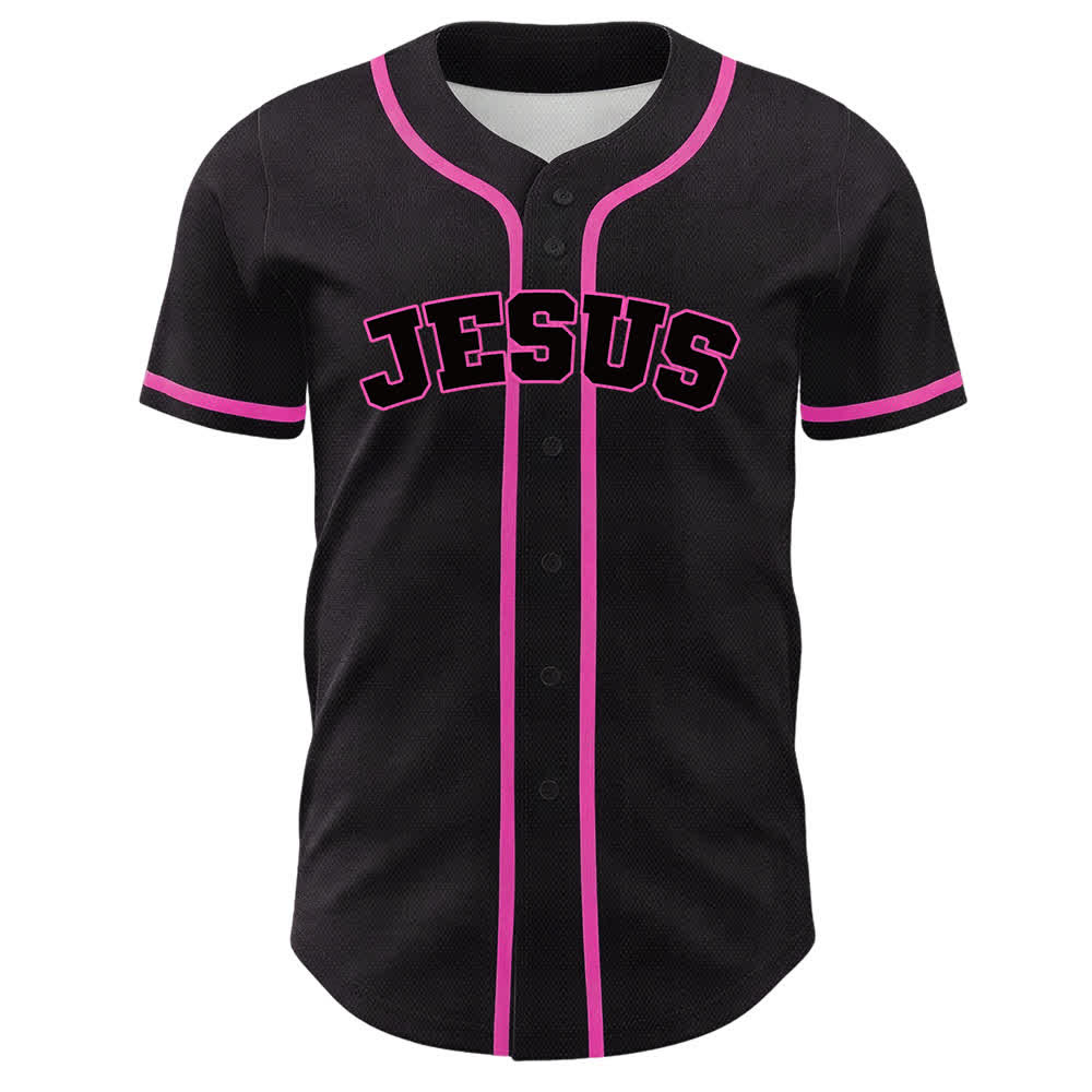 Maillot de baseball unisexe Christianartworkshop Team Jesus Numéro 7 Était Est Est À Venir - image 11