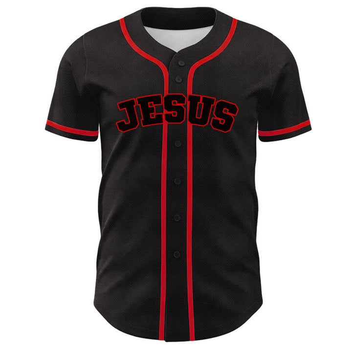 Maillot de baseball unisexe Christianartworkshop Team Jesus Numéro 7 Était Est Est À Venir - image 14