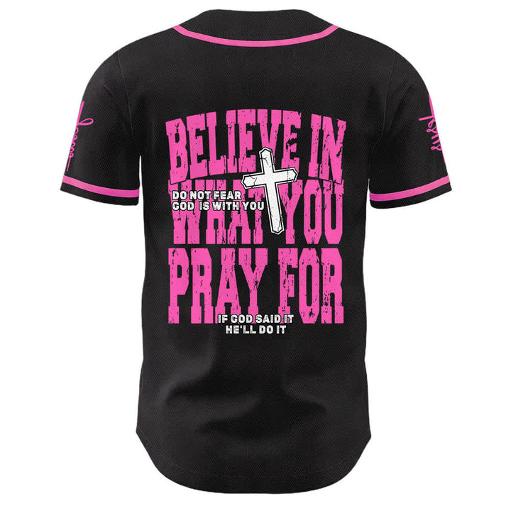 Christianartworkshop Maillot de baseball à boutons noirs et rouges Jésus - image 13