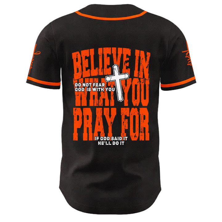Christianartworkshop Maillot de baseball à boutons noirs et rouges Jésus - image 25