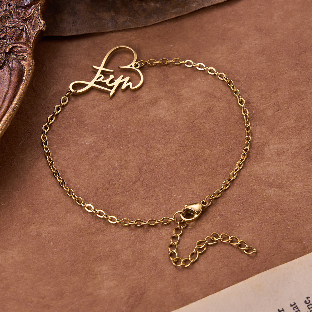 Christianartworkshop Collier pendentif cœur ajouré avec inscription « Foi » : emblème d’une espérance céleste éternelle - Doré - image 3