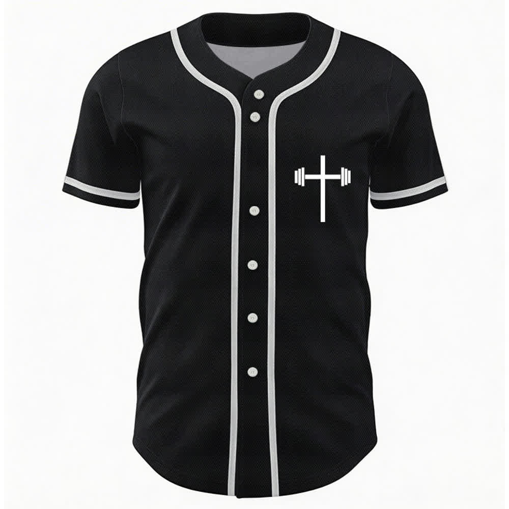 Christianartworkshop Maillot de baseball gothique Jésus sauve - image 9