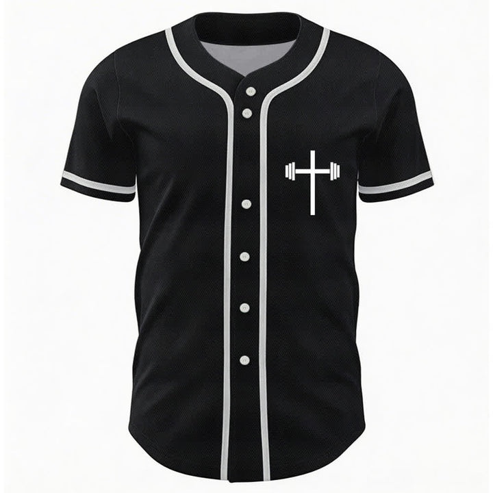 Christianartworkshop Maillot de baseball gothique Jésus sauve - image 9