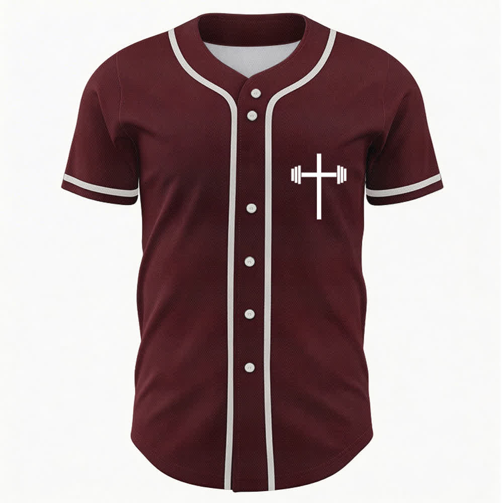 Christianartworkshop Maillot de baseball gothique Jésus sauve - image 16