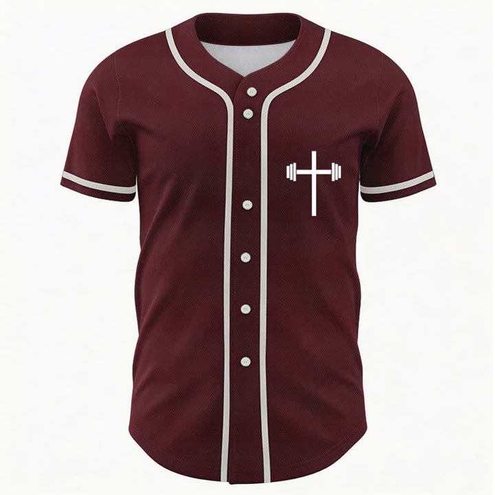 Christianartworkshop Maillot de baseball gothique Jésus sauve - image 16