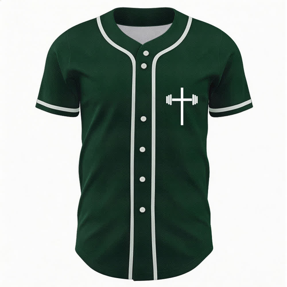 Christianartworkshop Maillot de baseball gothique Jésus sauve - image 23