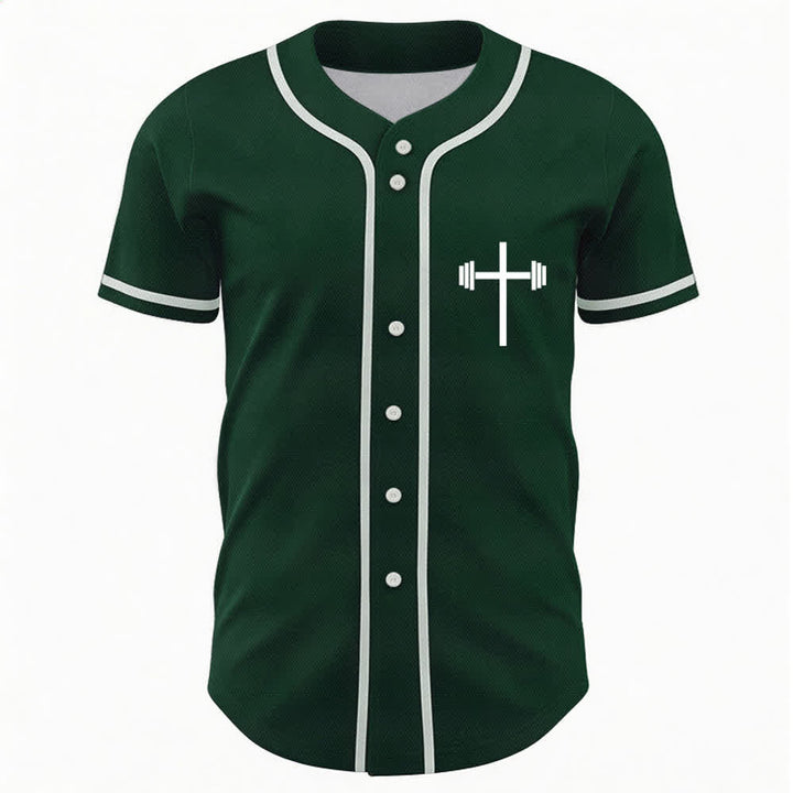 Christianartworkshop Maillot de baseball gothique Jésus sauve - image 23