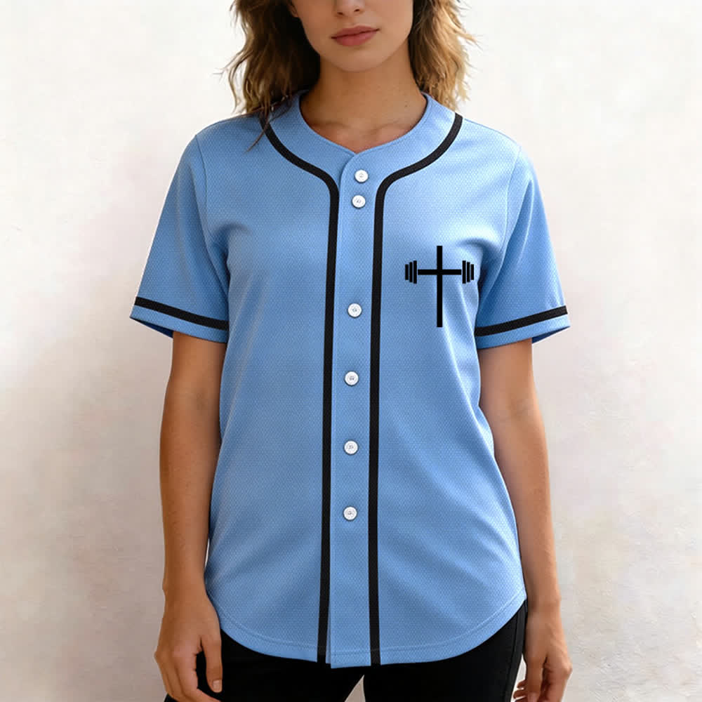 Christianartworkshop Maillot de baseball gothique Jésus sauve - image 55