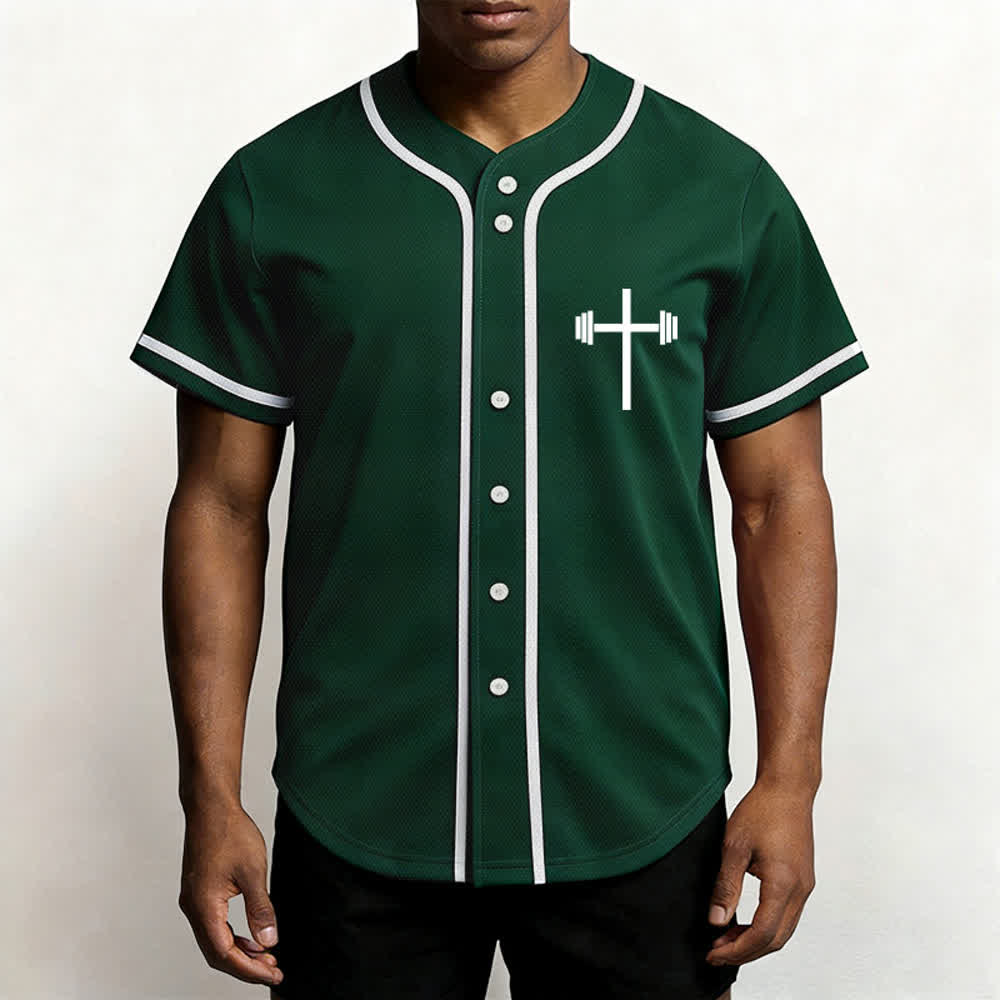 Christianartworkshop Maillot de baseball gothique Jésus sauve - image 27