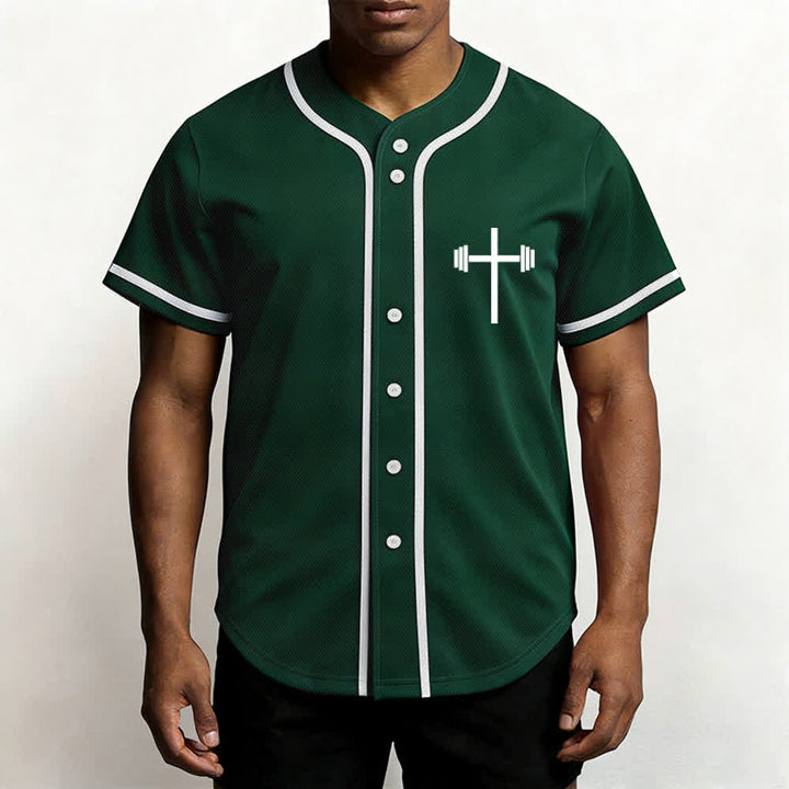 Christianartworkshop Maillot de baseball gothique Jésus sauve - image 27