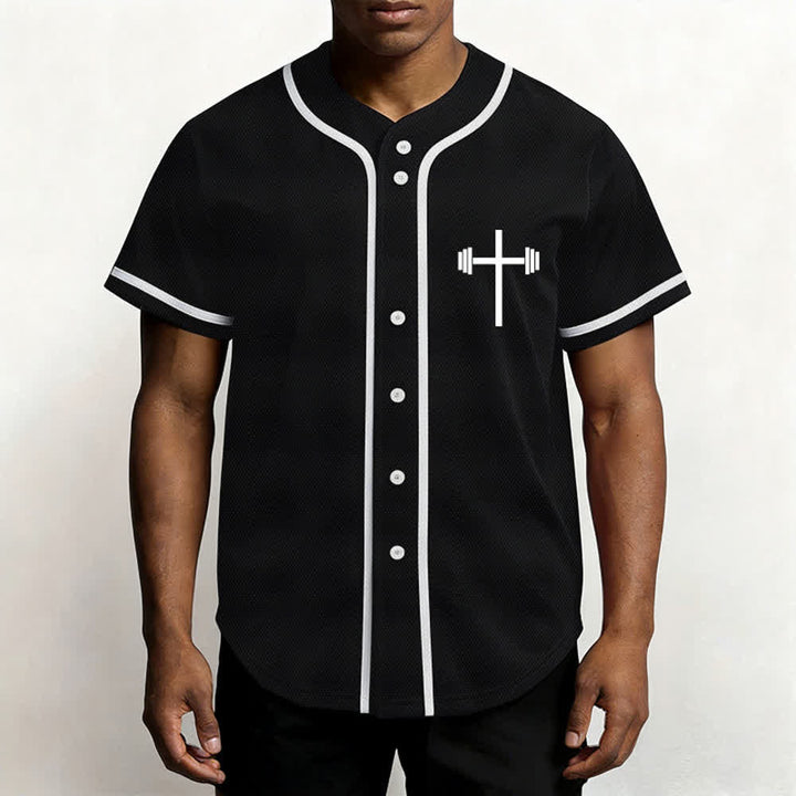 Christianartworkshop Maillot de baseball gothique Jésus sauve - image 11