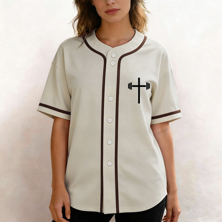 Christianartworkshop Maillot de baseball gothique Jésus sauve - image 34