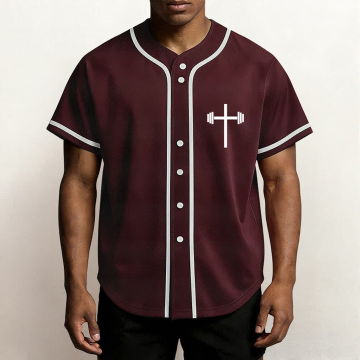 Christianartworkshop Maillot de baseball gothique Jésus sauve - image 20