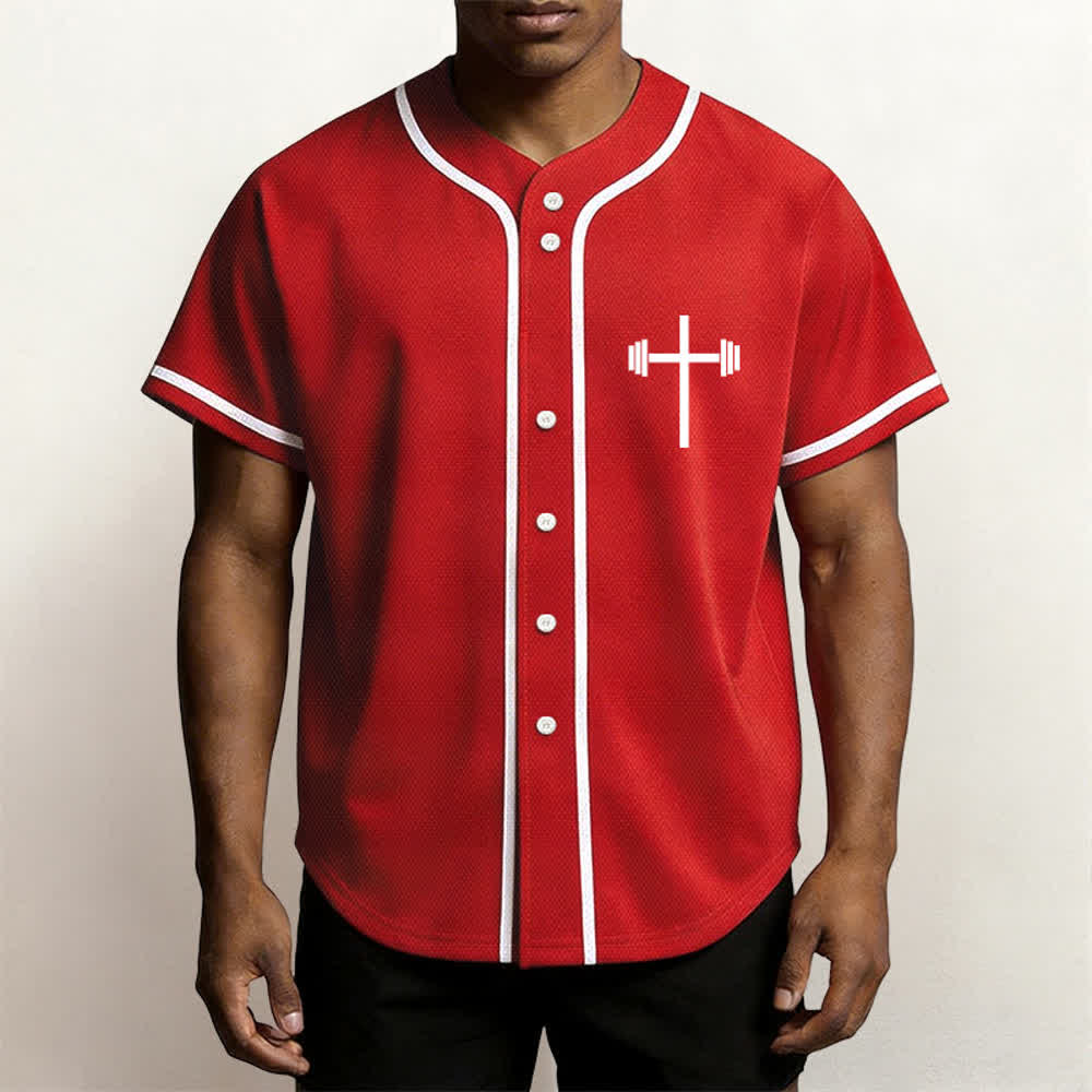 Christianartworkshop Maillot de baseball gothique Jésus sauve - image 48