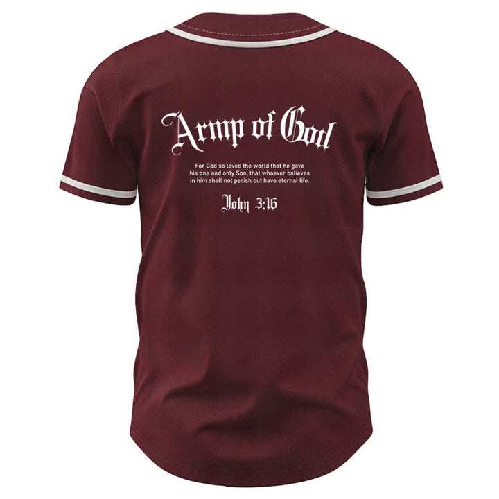 Maillot de baseball streetwear Armée de Dieu de Christianartworkshop - image 15