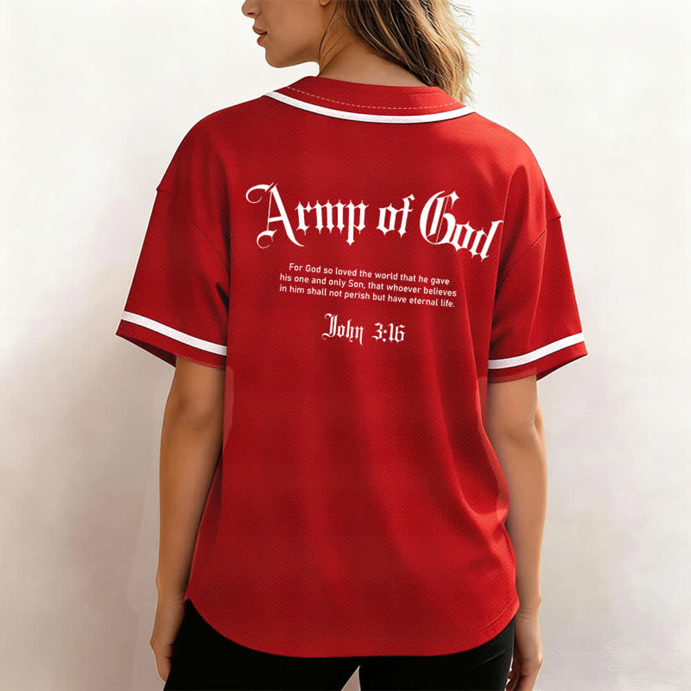 Maillot de baseball streetwear Armée de Dieu de Christianartworkshop - image 38