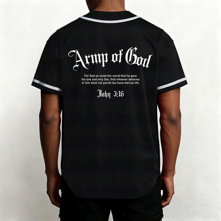 Maillot de baseball streetwear Armée de Dieu de Christianartworkshop - image 12