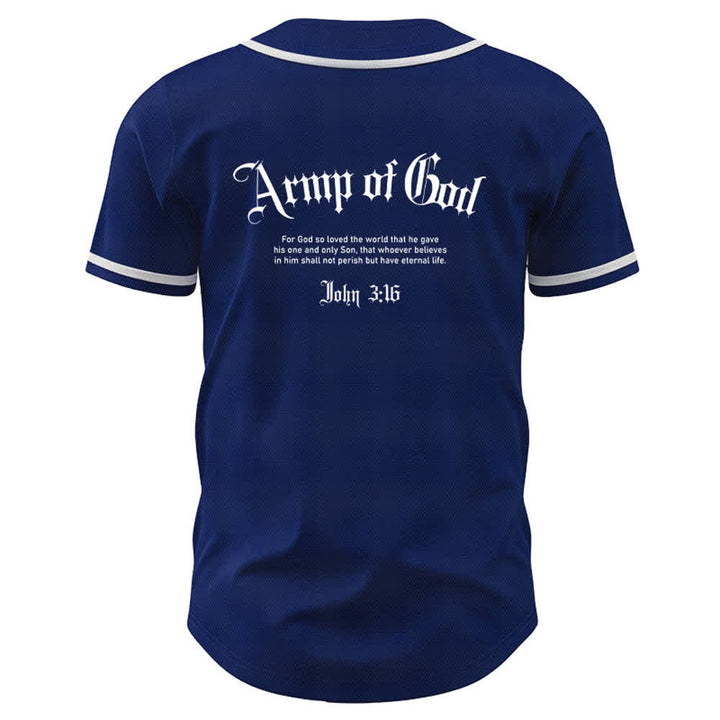 Maillot de baseball streetwear Armée de Dieu de Christianartworkshop - image 50
