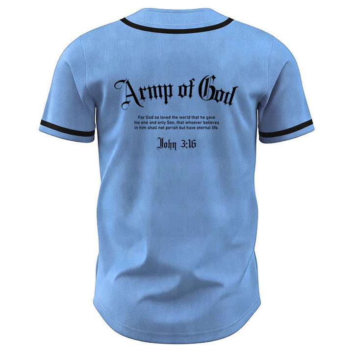 Maillot de baseball streetwear Armée de Dieu de Christianartworkshop - image 43