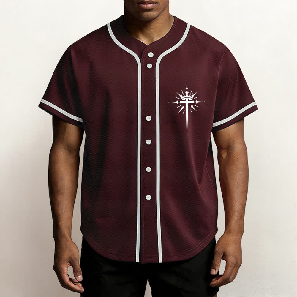 Maillot de baseball streetwear Armée de Dieu de Christianartworkshop - image 20