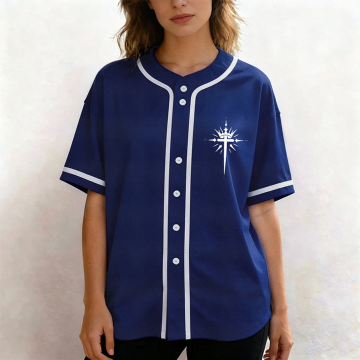 Maillot de baseball streetwear Armée de Dieu de Christianartworkshop - image 53