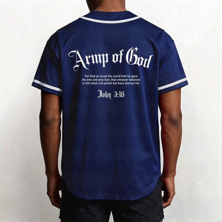 Maillot de baseball streetwear Armée de Dieu de Christianartworkshop - image 54