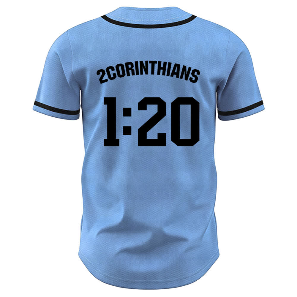 Maillot de baseball Christianartworkshop Amen noir et blanc - image 29