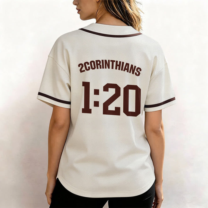 Maillot de baseball Christianartworkshop Amen noir et blanc - image 45