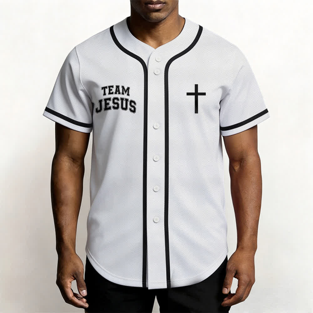 Maillot de baseball de l'équipe Christianartworkshop Jésus, enfant choisi de Dieu - image 6