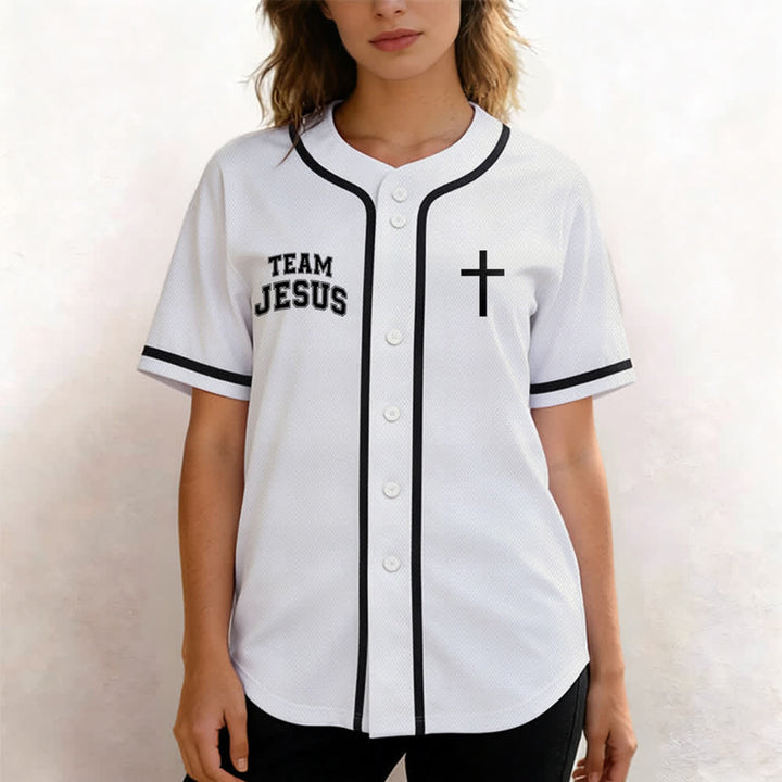 Maillot de baseball de l'équipe Christianartworkshop Jésus, enfant choisi de Dieu - image 5