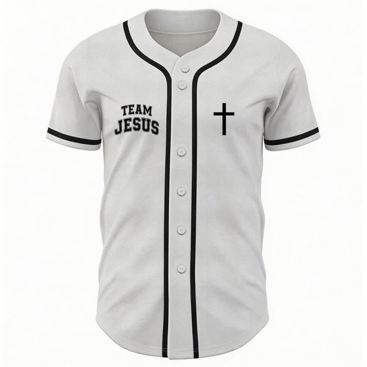 Maillot de baseball de l'équipe Christianartworkshop Jésus, enfant choisi de Dieu - image 2