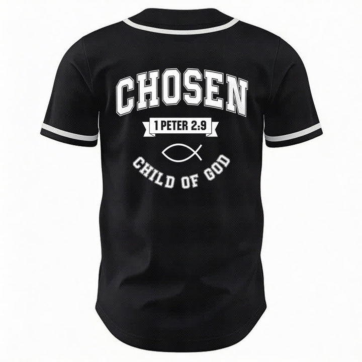 Maillot de baseball de l'équipe Christianartworkshop Jésus, enfant choisi de Dieu - image 8
