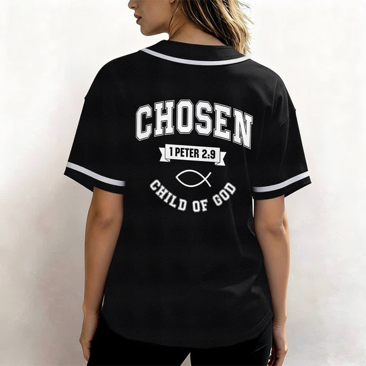 Maillot de baseball de l'équipe Christianartworkshop Jésus, enfant choisi de Dieu - image 10