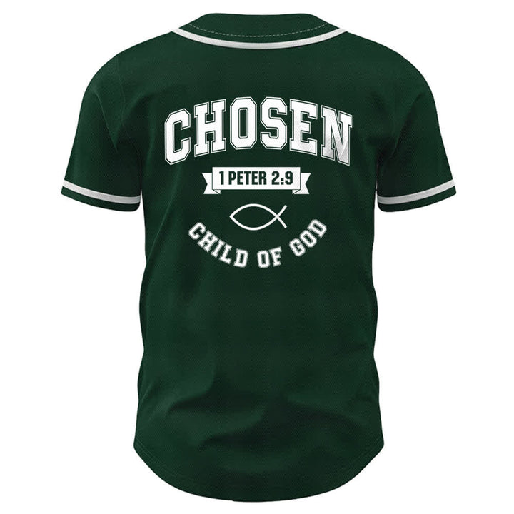 Maillot de baseball de l'équipe Christianartworkshop Jésus, enfant choisi de Dieu - image 22