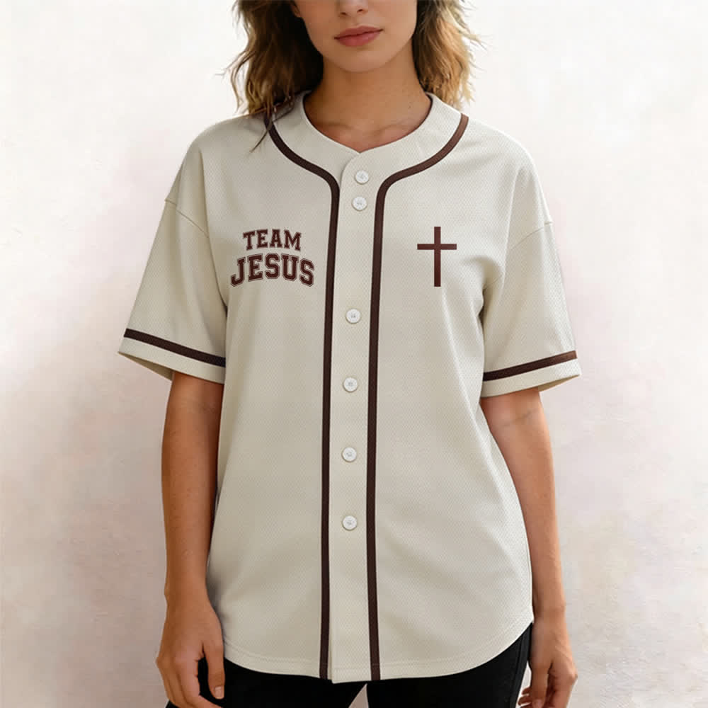 Maillot de baseball de l'équipe Christianartworkshop Jésus, enfant choisi de Dieu - image 32