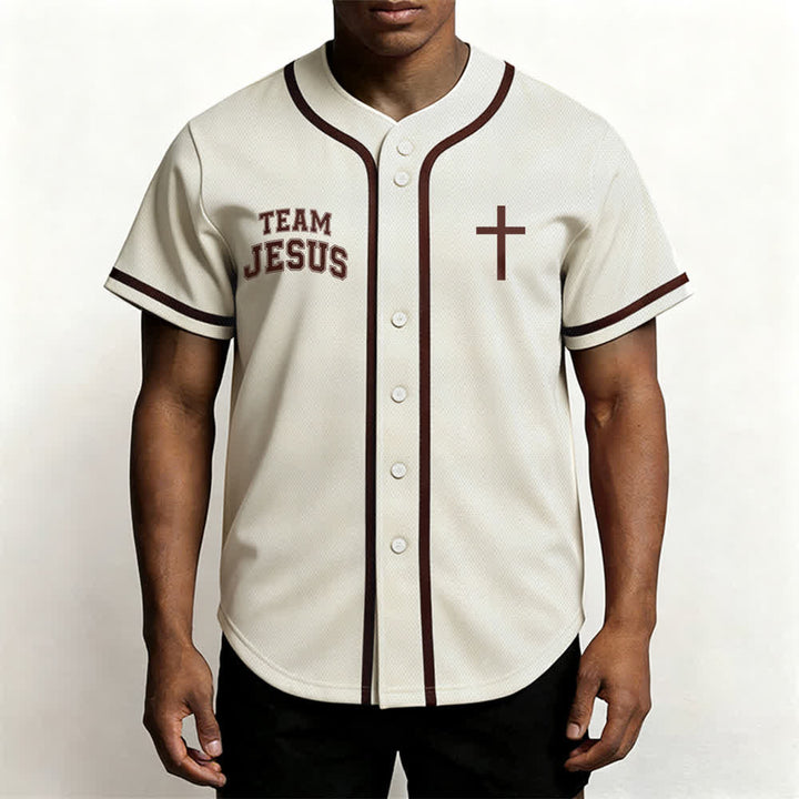 Maillot de baseball de l'équipe Christianartworkshop Jésus, enfant choisi de Dieu - image 34