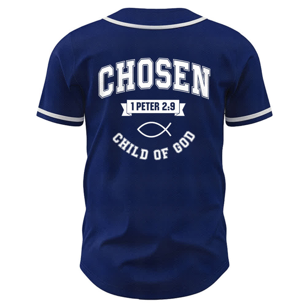 Maillot de baseball de l'équipe Christianartworkshop Jésus, enfant choisi de Dieu - image 43