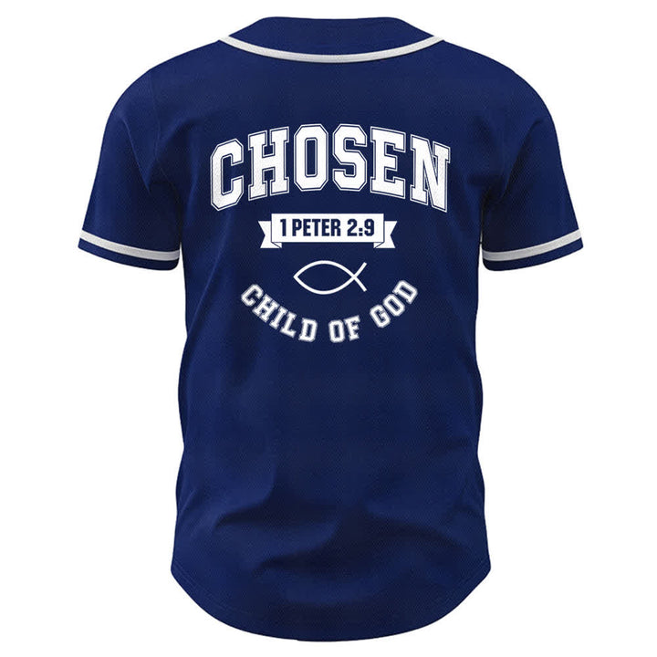 Maillot de baseball de l'équipe Christianartworkshop Jésus, enfant choisi de Dieu - image 43