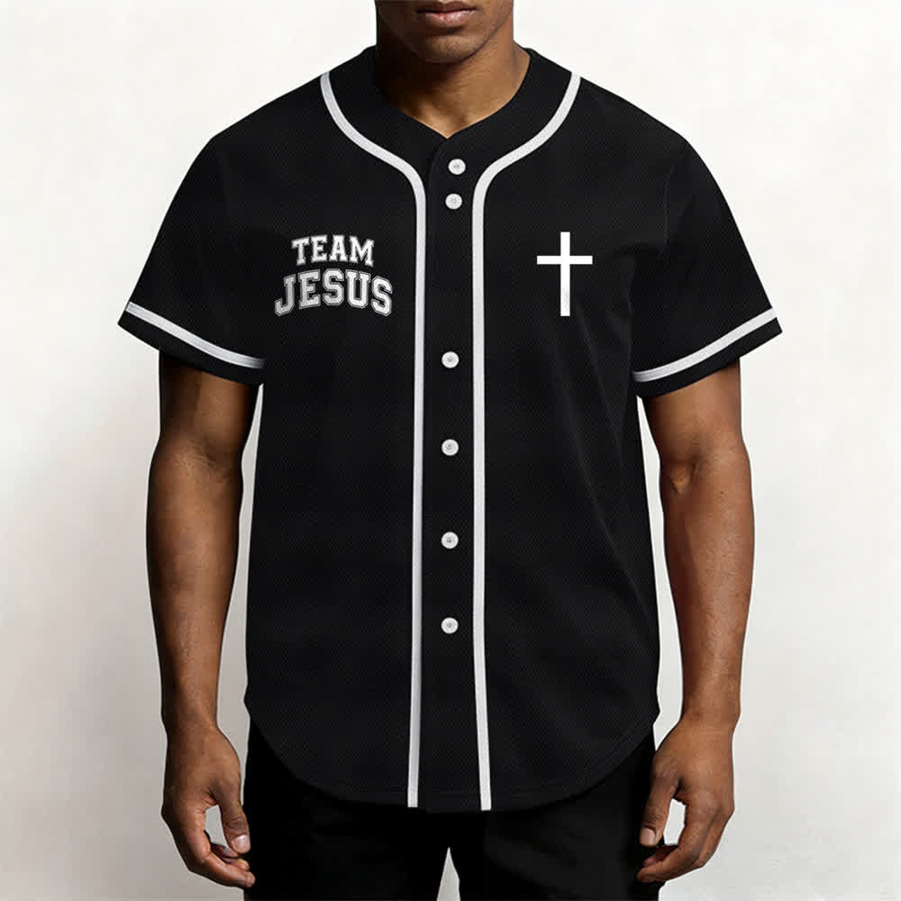 Maillot de baseball de l'équipe Christianartworkshop Jésus, enfant choisi de Dieu - image 13