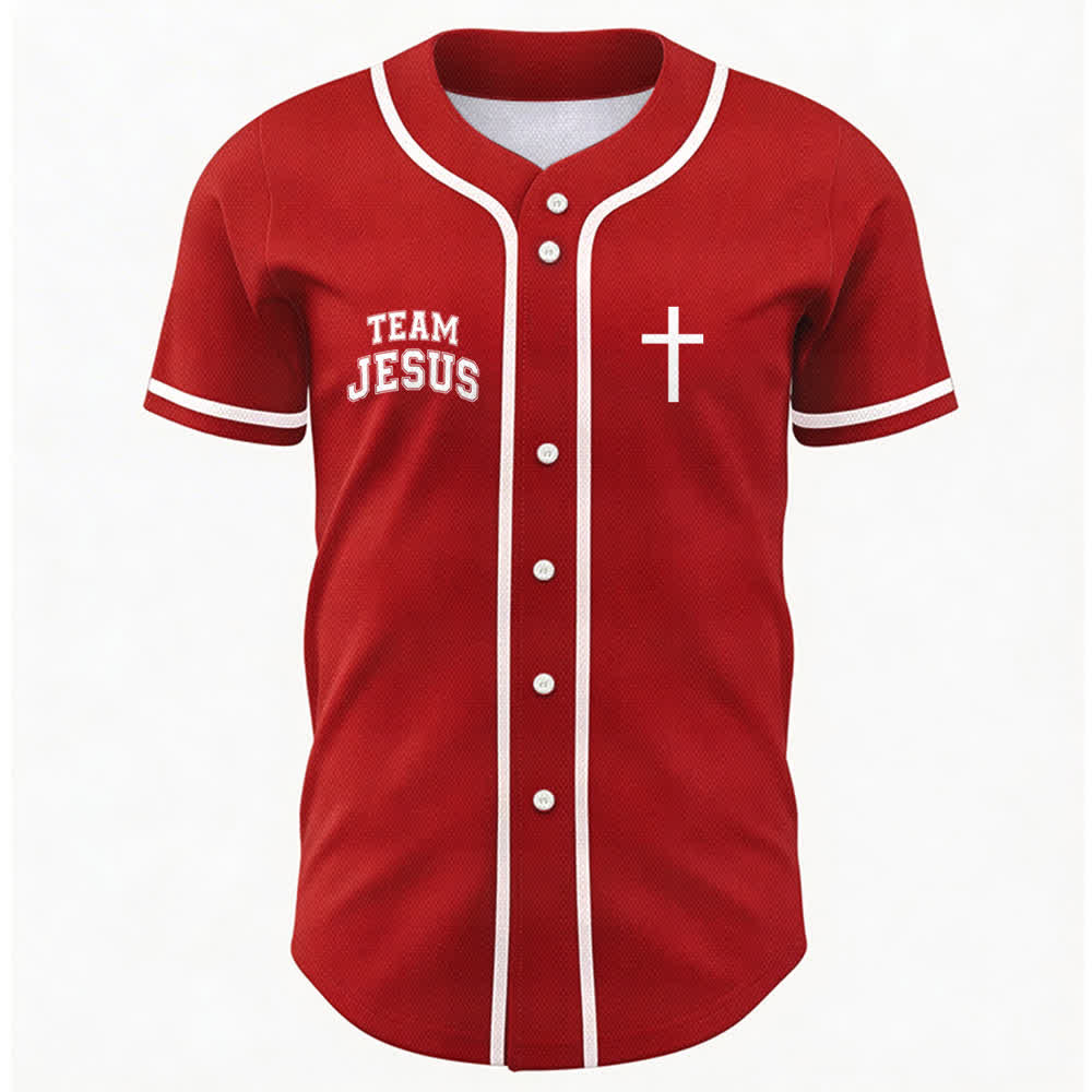 Maillot de baseball de l'équipe Christianartworkshop Jésus, enfant choisi de Dieu - image 51
